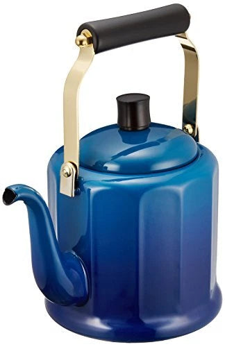 Noda enamel Royal Classic kettle 2.0L Blue IH200V corresponding RCL-50KB NEW