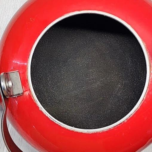 Le Creuset Whistling Tea Kettle Teapot Red Gradient Ombre 1.7 Qt 1.6L READ