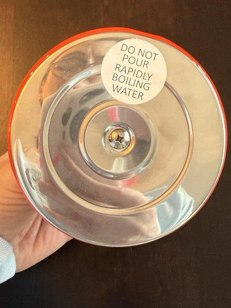 Le Creuset Classic Enamel on Steel 1.7 Qt. Whistling Tea Kettle - Cerise