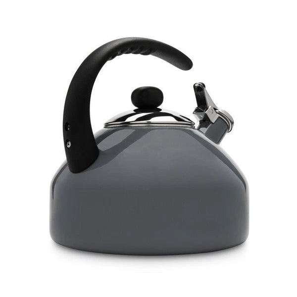 2.8 QT Tea Kettle Stainless Steel Porcelain Enamel Coating Bakelite Handle New