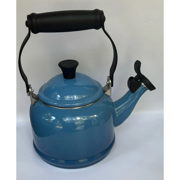 Le Creuset Enamel On Steel Demi Tea Kettle, 1.25 qt., Deep Teal