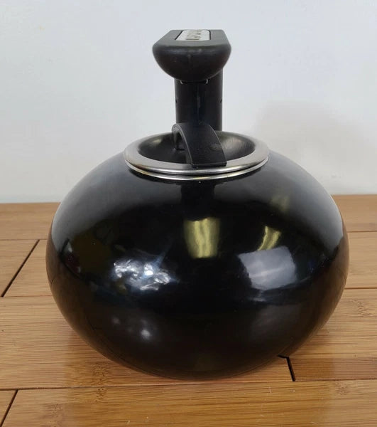KitchenAid ~ 2 Qt/1.9L ~ Black Enamel ~  Whistling Teapot ~ Tea Kettle