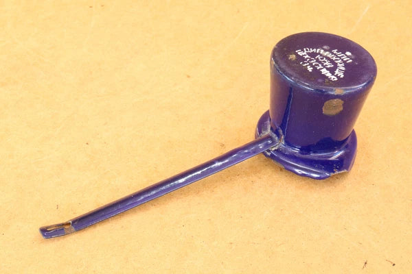 Vintage Enamel Pot Vintage Cookware Camping Dish Coffee Pot Marked 1958.