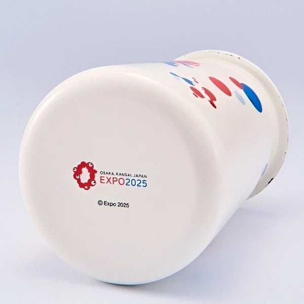 EXPO 2025 Oficial Goods MYAKU-MYAKU Enamel Polka Dots Cafe Pot etc. JAPAN NEW