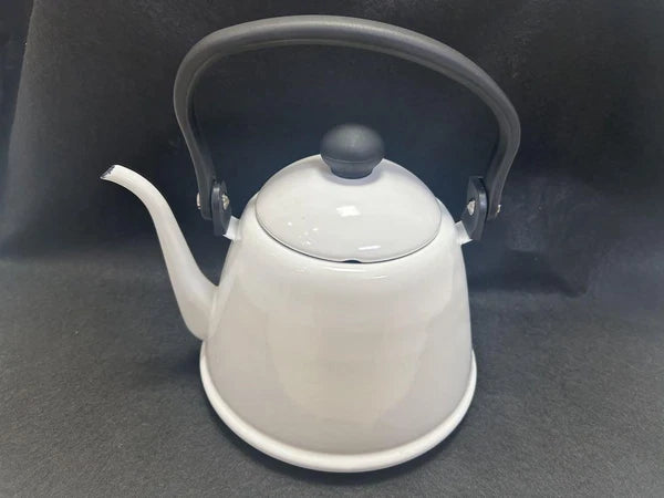 Drip Type Kettle White 2.0L Induction Safe Used NODA HORO Kettle from Japan