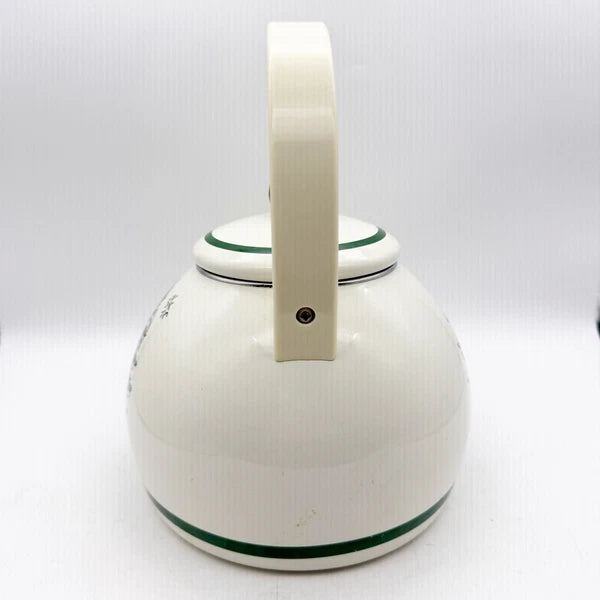 Spode Christmas Tree Whistling Tea Kettle 2.2 quart - Porcelain Enamel on Steel