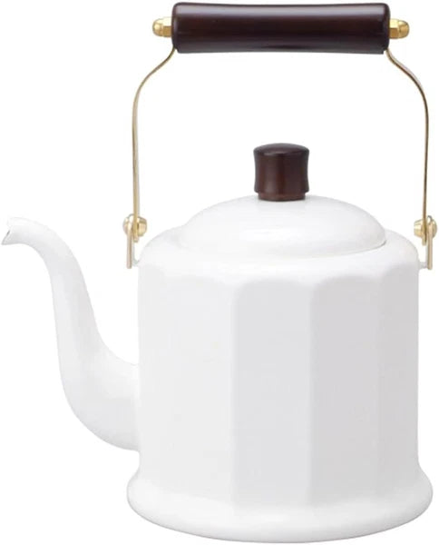 NODAHORO Kettle Enamel 2.0L White Made in Japan Royal Classic RCL50KW