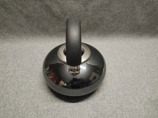 Chantal Classic Loop Enamel on Steel 1.8 Teakettle Black Onyx Tea Kettle