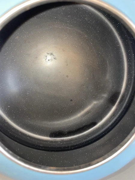 Classic Whistling Kettle By Le Creuset - Enamel on Steel 1.7 Qt - Blue Black