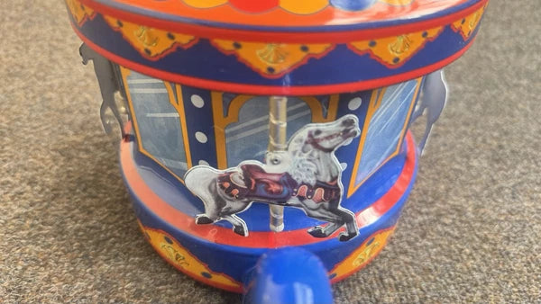 MKI Kamenstein World of Motion Tea Kettle Teapot Carousel FOR PARTS/DISPLAY READ